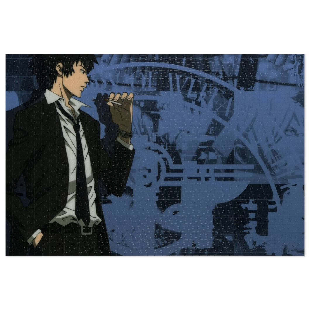 Shinya Kogami Holding a cigarette Jigsaw Puzzle
