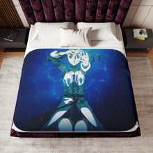 Load image into Gallery viewer, Black Clover Noelle Silva Sherpa Blanket
