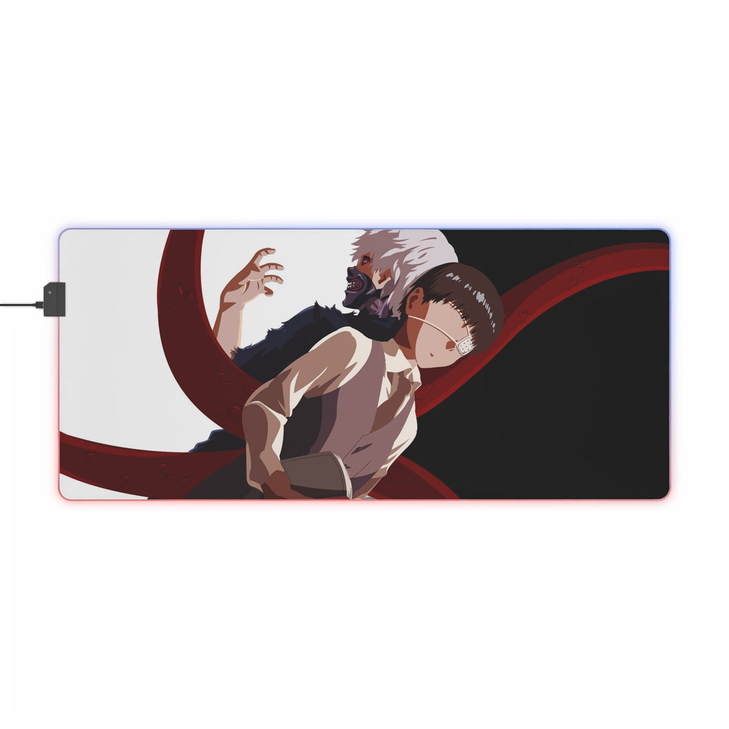 KANEKI KEN minimalist RGB LED Mouse Pad (Desk Mat)