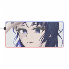 Load image into Gallery viewer, Shikimori's Not Just A Cutie RGB LED Mouse Pad (Desk Mat)
