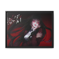 Kakegurui Yumeko Jabami Canvas Framed Art Print