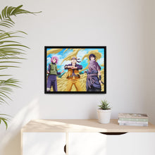 Load image into Gallery viewer, Sakura,Naruto and Sasuke (Day version) Canvas Framed Art Print
