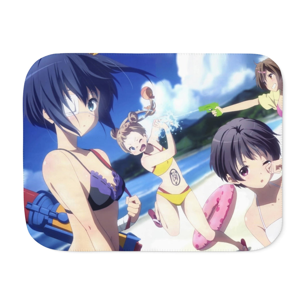 Love, Chunibyo & Other Delusions Rikka Takanashi, Sanae Dekomori, Shinka Nibutani, Kumin Tsuyuri Sherpa Blanket