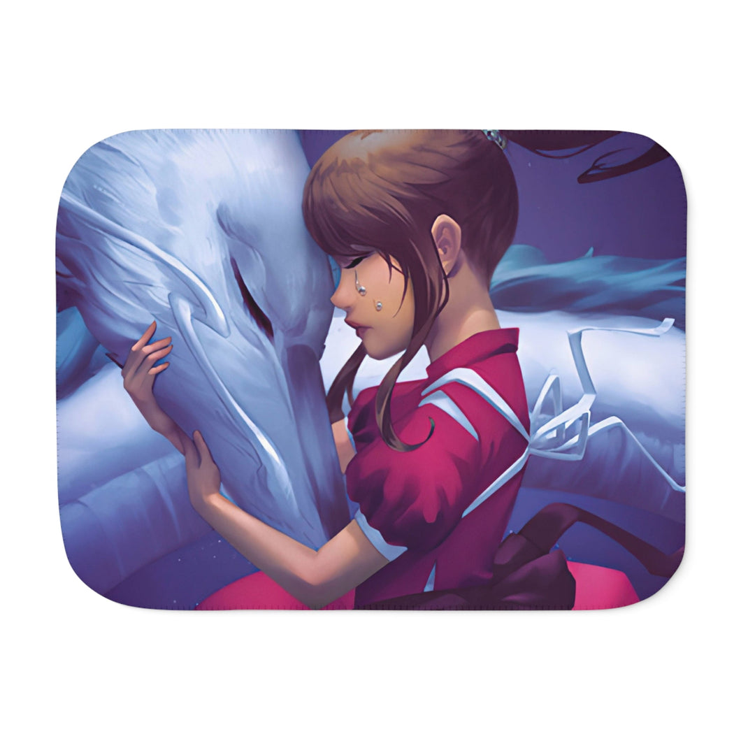 Anime Spirited Away Sherpa Blanket