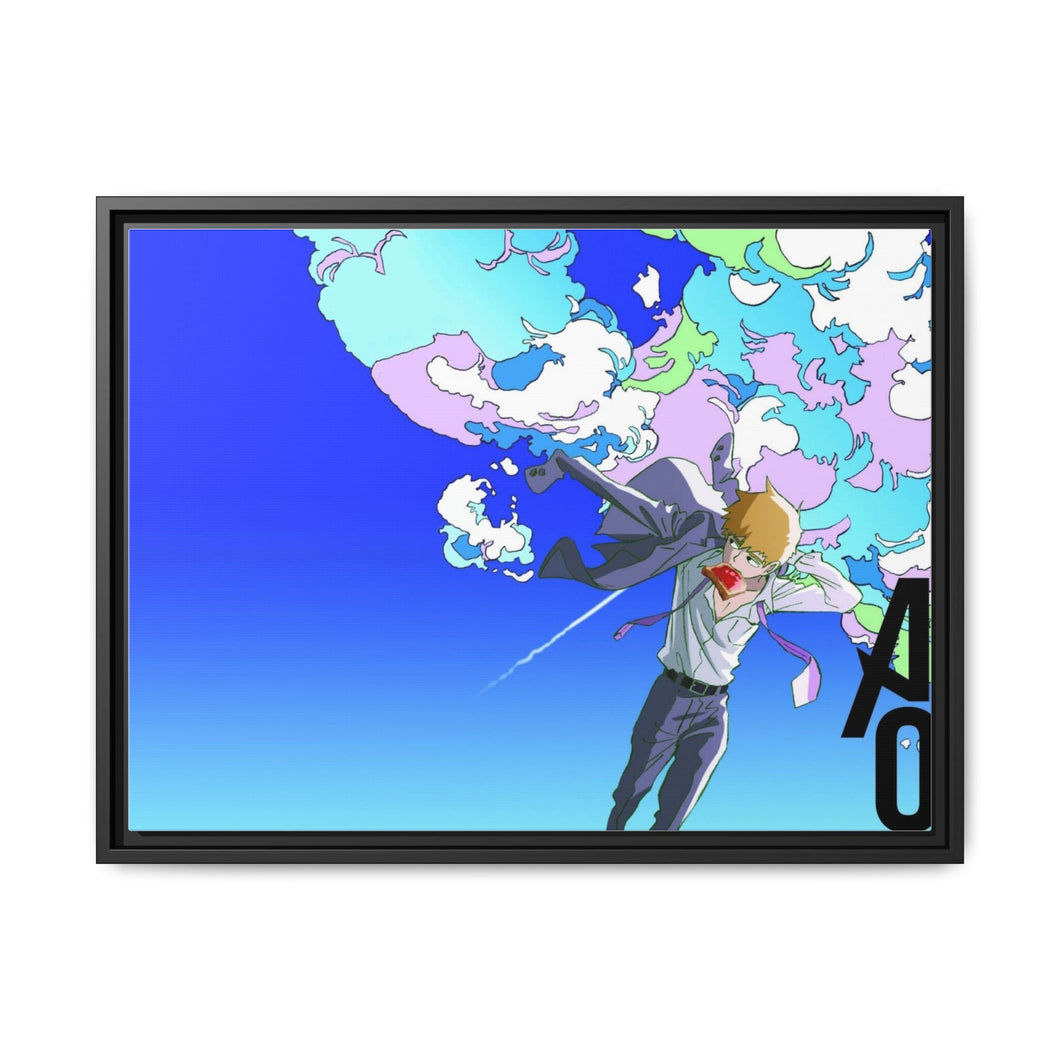 Mob Psycho 100 Arataka Reigen Canvas Framed Art Print