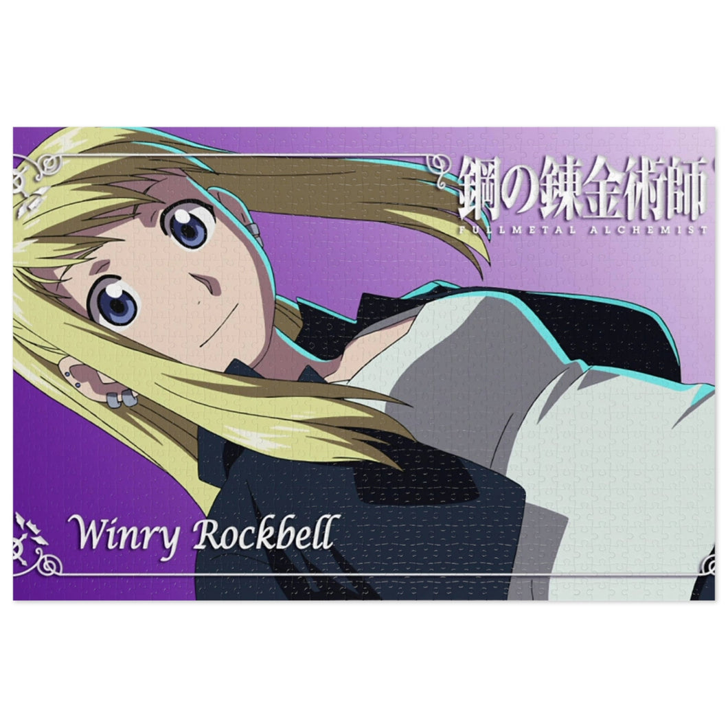 Anime FullMetal Alchemistr Jigsaw Puzzle