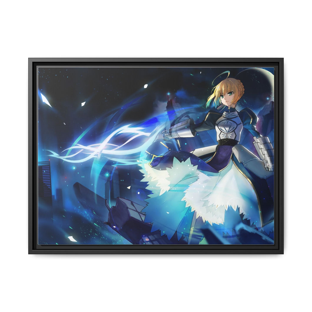 Fate/Stay Night Canvas Framed Art Print