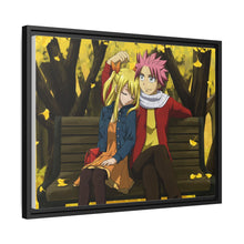 Load image into Gallery viewer, Fairy Tail Natsu Dragneel, Lucy Heartfilia Canvas Framed Art Print
