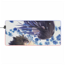 Load image into Gallery viewer, Eru Chitanda  And  Hōtarō Oreki Looking at each other RGB LED Mouse Pad (Desk Mat)
