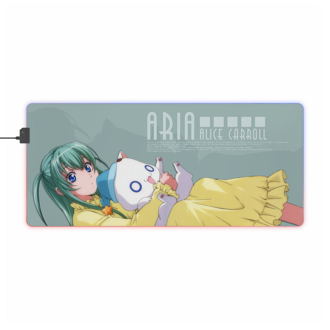 Anime Aria RGB LED Mouse Pad (Desk Mat)