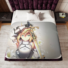 Load image into Gallery viewer, Anime Fate/Stay Night Sherpa Blanket
