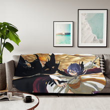 Load image into Gallery viewer, Bleach Movie 3 Promo Image Drawn and Colored by Kubo Tite Sherpa Blanket
