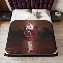 Load image into Gallery viewer, Dance of the end Sherpa Blanket
