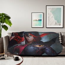 Load image into Gallery viewer, Anime Kill La Kill Sherpa Blanket
