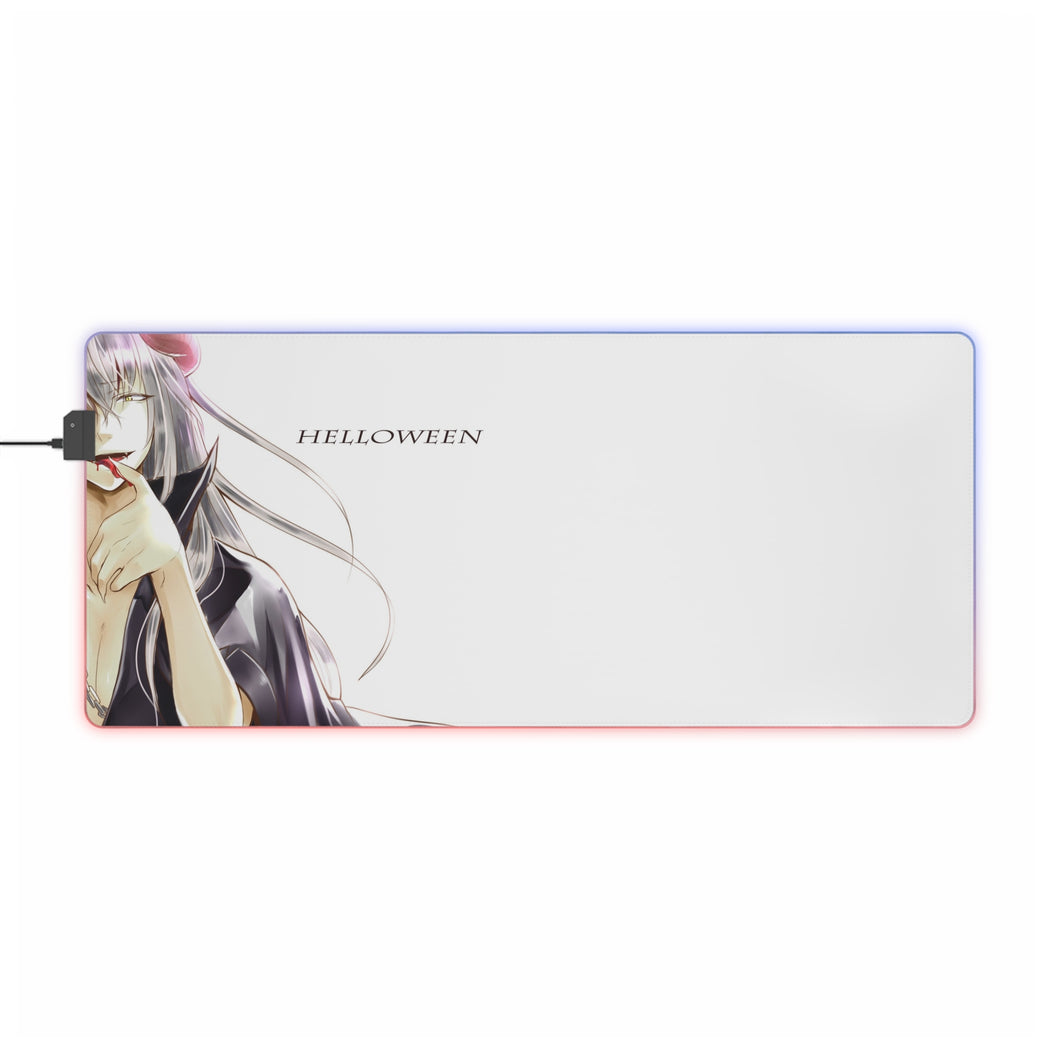 Anime Beelzebub RGB LED Mouse Pad (Desk Mat)