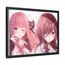 Load image into Gallery viewer, Miku and Nino Canvas Framed Art Print
