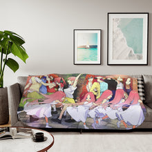 Load image into Gallery viewer, The Quintessential Quintuplets Miku Nakano, Itsuki Nakano, Nino Nakano, Yotsuba Nakano, Ichika Nakano Sherpa Blanket
