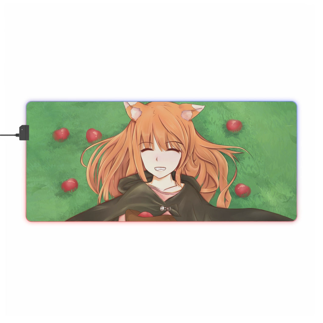 Spice And Wolf RGB LED Mouse Pad (Desk Mat)