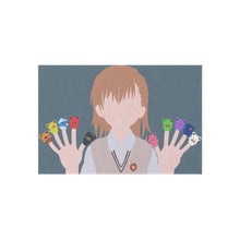 Load image into Gallery viewer, misaka mikoto to aru kagaku no railgun s minimalist v2 Rug
