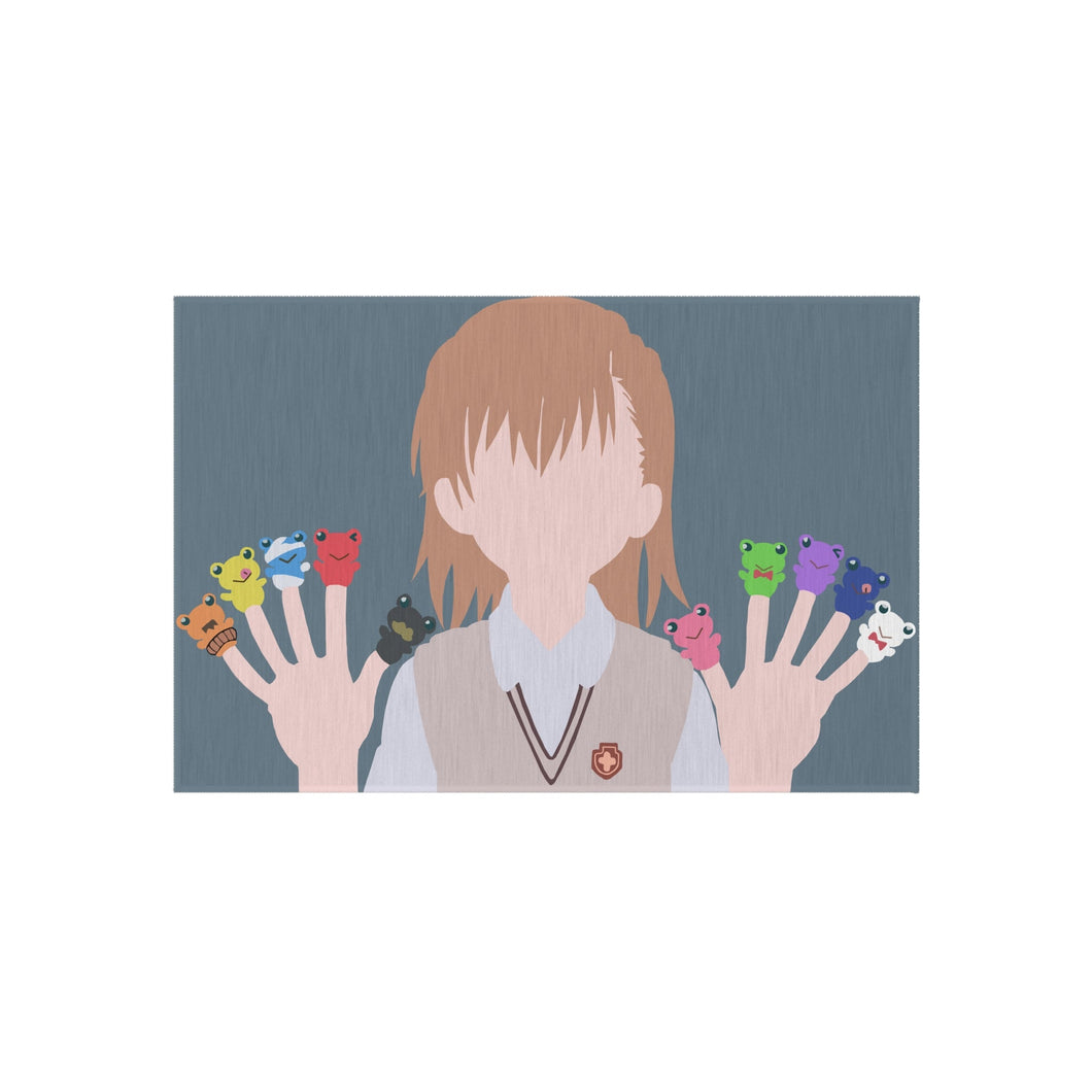 misaka mikoto to aru kagaku no railgun s minimalist v2 Rug