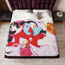 Load image into Gallery viewer, Nico Yazawa Sherpa Blanket

