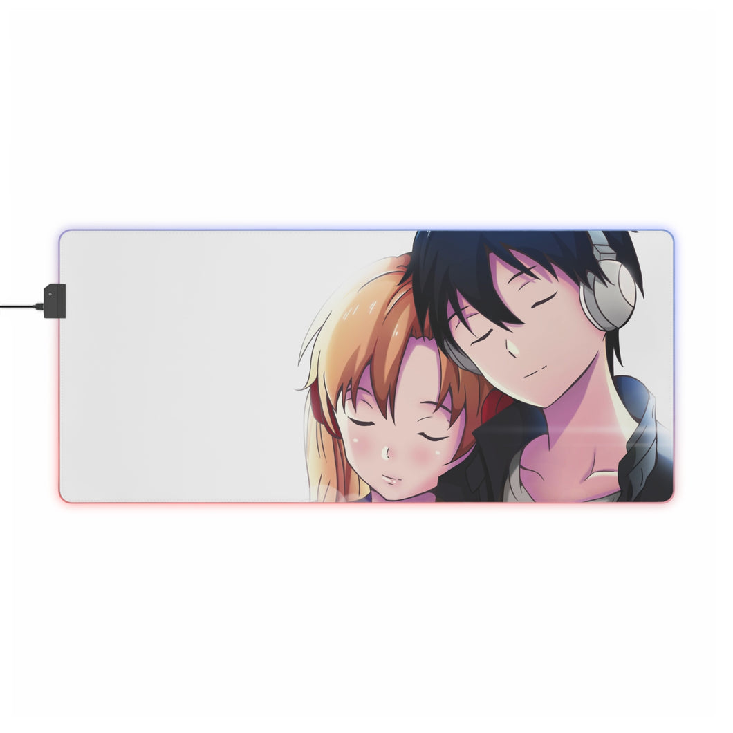 Sword Art Online Asuna Yuuki RGB LED Mouse Pad (Desk Mat)