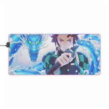 Load image into Gallery viewer, Demon Slayer: Kimetsu No Yaiba RGB LED Mouse Pad (Desk Mat)
