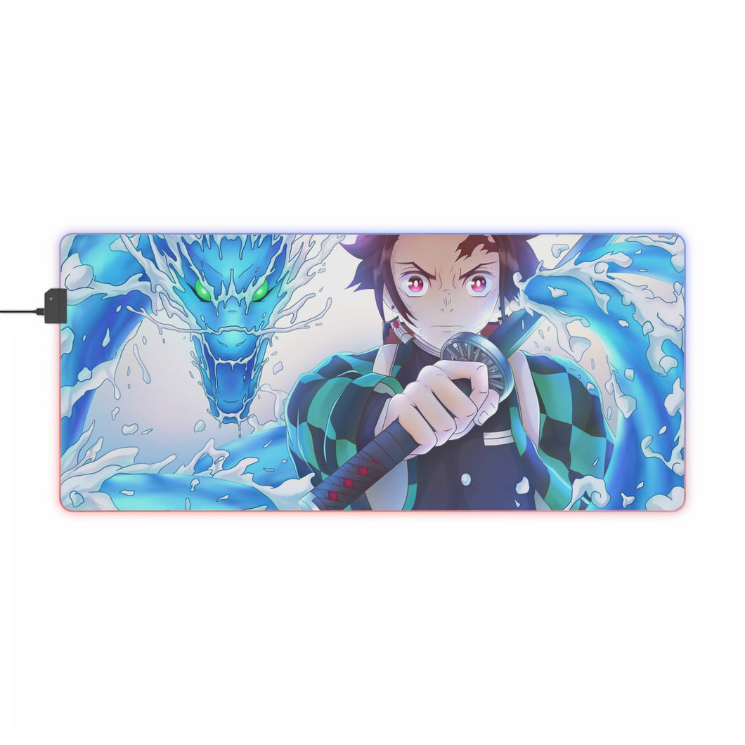 Demon Slayer: Kimetsu No Yaiba RGB LED Mouse Pad (Desk Mat)