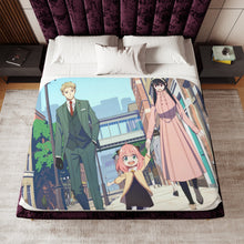 Load image into Gallery viewer, Anime Spy x Family Sherpa Blanket
