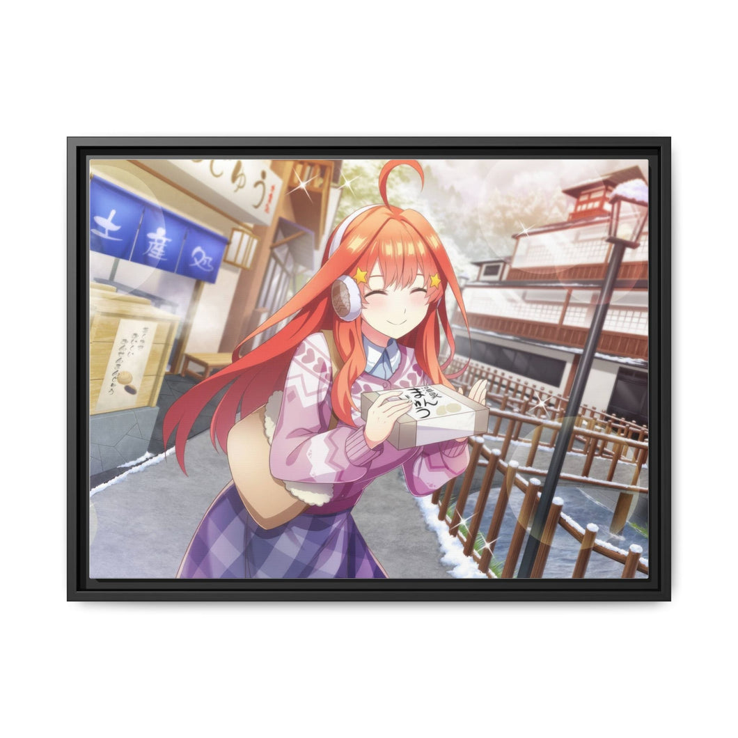 Anime The Quintessential Quintuplets Canvas Framed Art Print