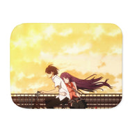 Bakemonogatari Bike Ride Sherpa Blanket