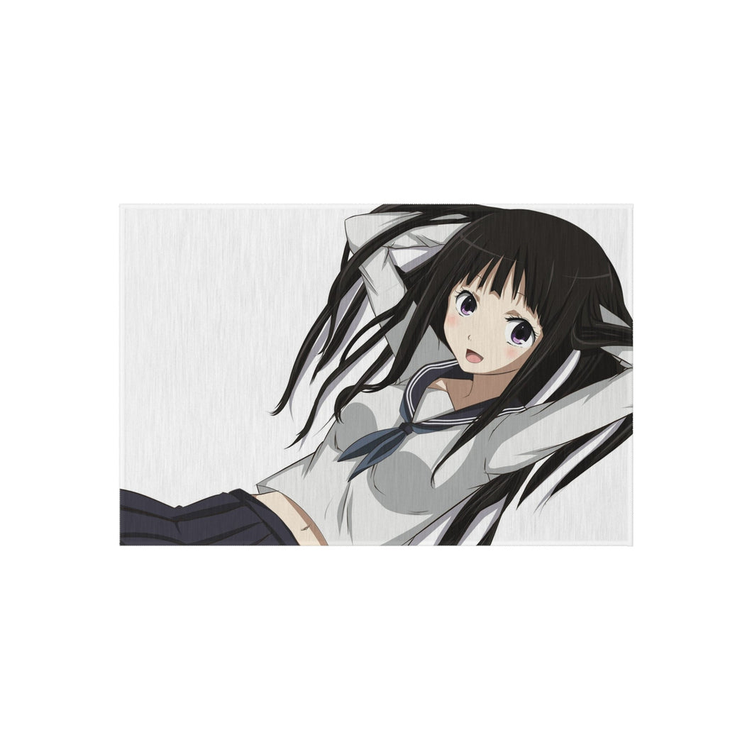 Eru Chitanda  smiling Rug