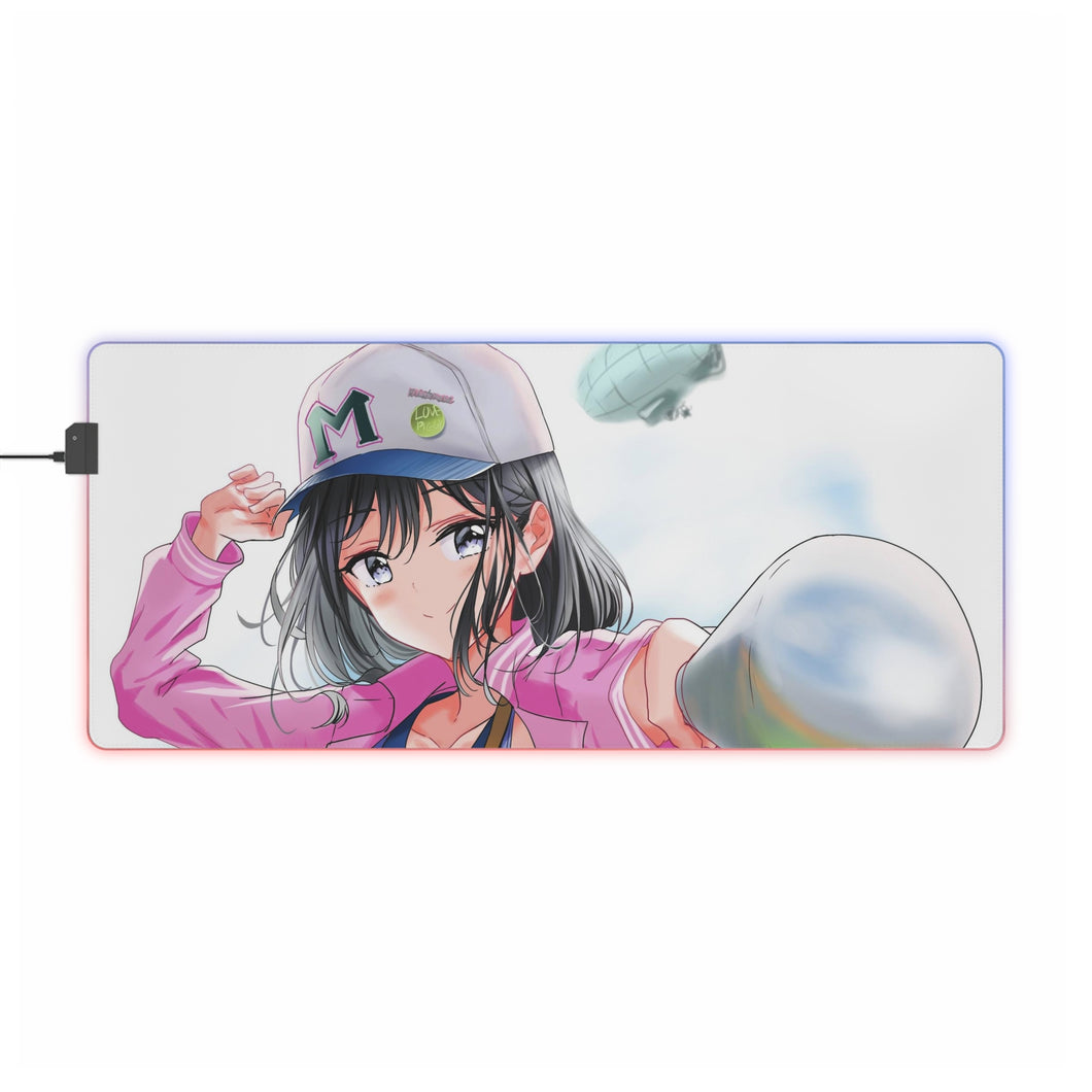 Masamune-kun's Revenge Aki Adagaki RGB LED Mouse Pad (Desk Mat)