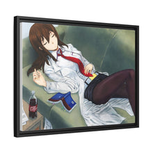 Load image into Gallery viewer, Makise Kurisu Canvas Framed Art Print
