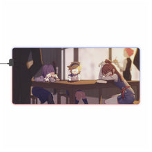 Load image into Gallery viewer, Little Witch Academia Atsuko Kagari, Sucy Manbavaran, Computer Keyboard Pad, Lotte Yanson RGB LED Mouse Pad (Desk Mat)
