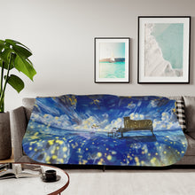 Load image into Gallery viewer, Anime Your Lie in April Sherpa Blanket
