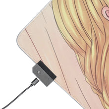 Load image into Gallery viewer, Fairy Tail Natsu Dragneel, Lucy Heartfilia RGB LED Mouse Pad (Desk Mat)
