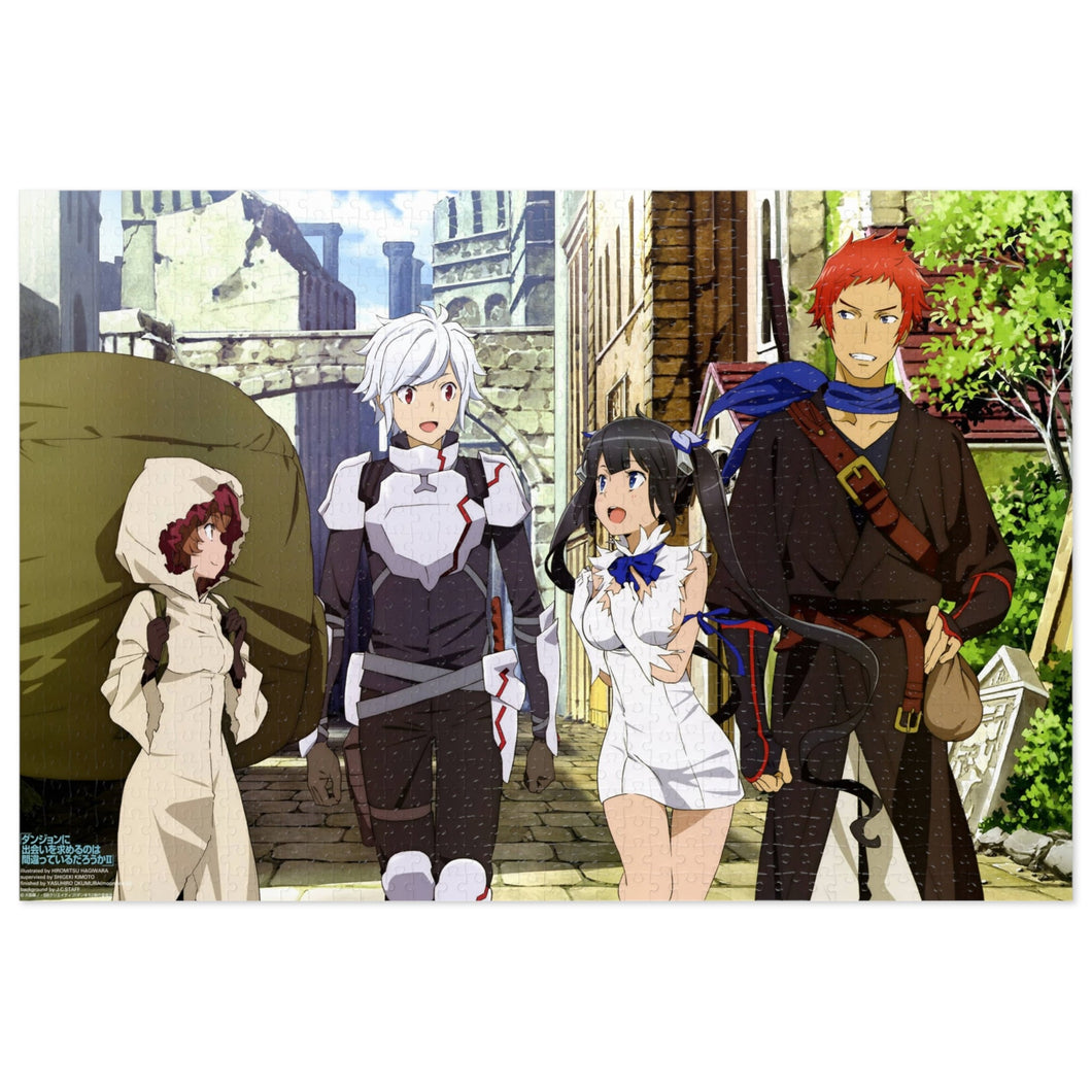 Is It Wrong To Try To Pick Up Girls In A Dungeon? Jigsaw Puzzle
