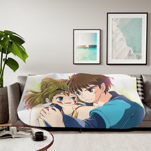 Load image into Gallery viewer, Anime Princess Mononoke Sherpa Blanket
