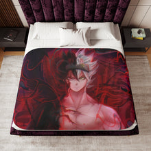 Load image into Gallery viewer, Anime Black Clover Sherpa Blanket
