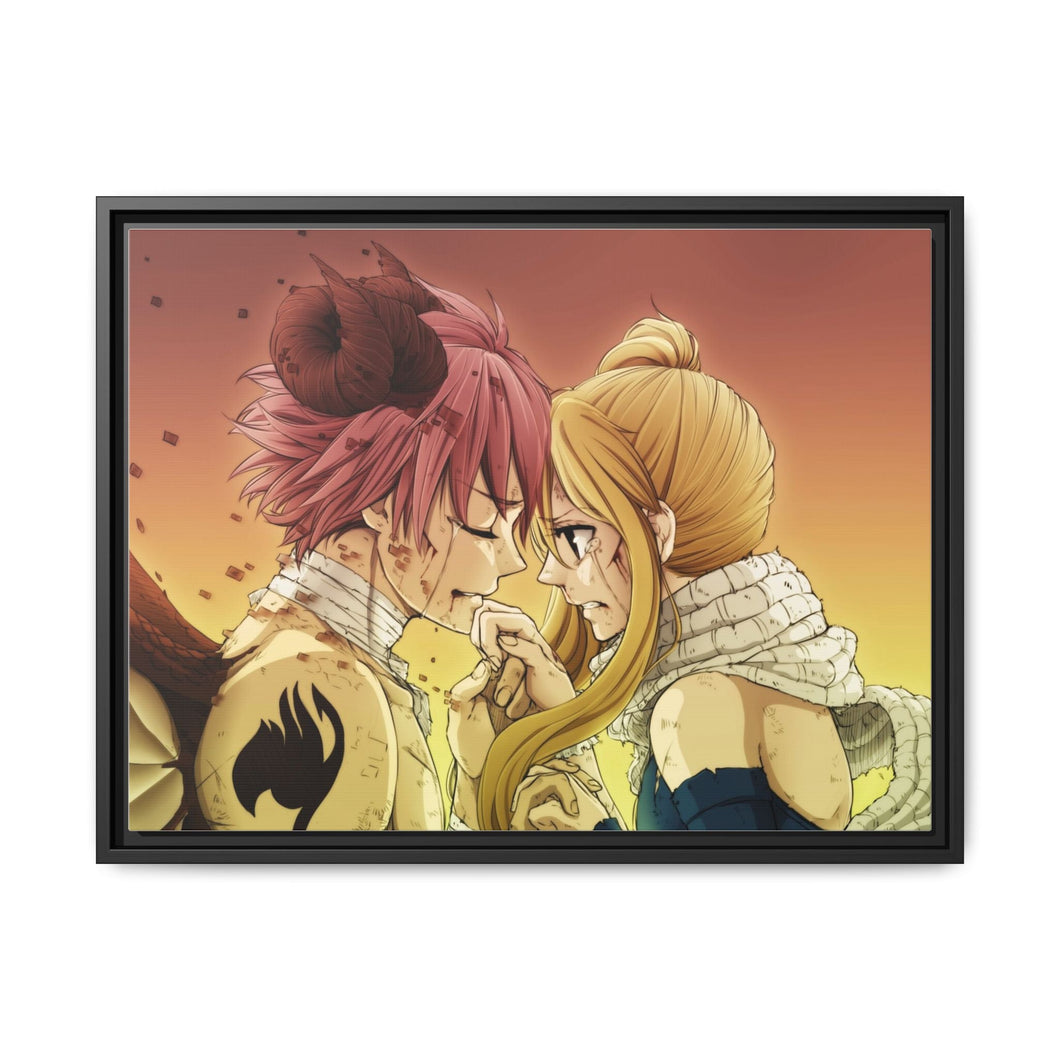 Anime Fairy Tail Canvas Framed Art Print