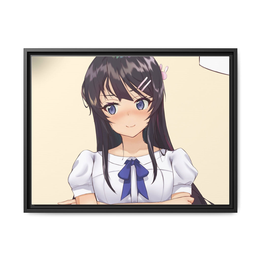 Rascal Does Not Dream Of Bunny Girl Senpai Canvas Framed Art Print