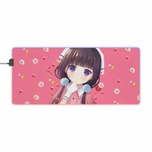 Load image into Gallery viewer, Maika Sakuranomiya RGB LED Mouse Pad (Desk Mat)
