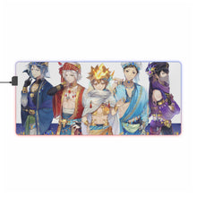 Load image into Gallery viewer, Reborn! Katekyo Hitman Reborn RGB LED Mouse Pad (Desk Mat)
