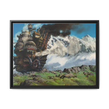 Load image into Gallery viewer, The walking castle Canvas Framed Art Print
