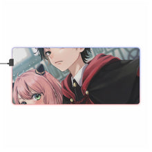 Load image into Gallery viewer, Anya Forger &amp; Damian Desmond RGB LED Mouse Pad (Desk Mat)
