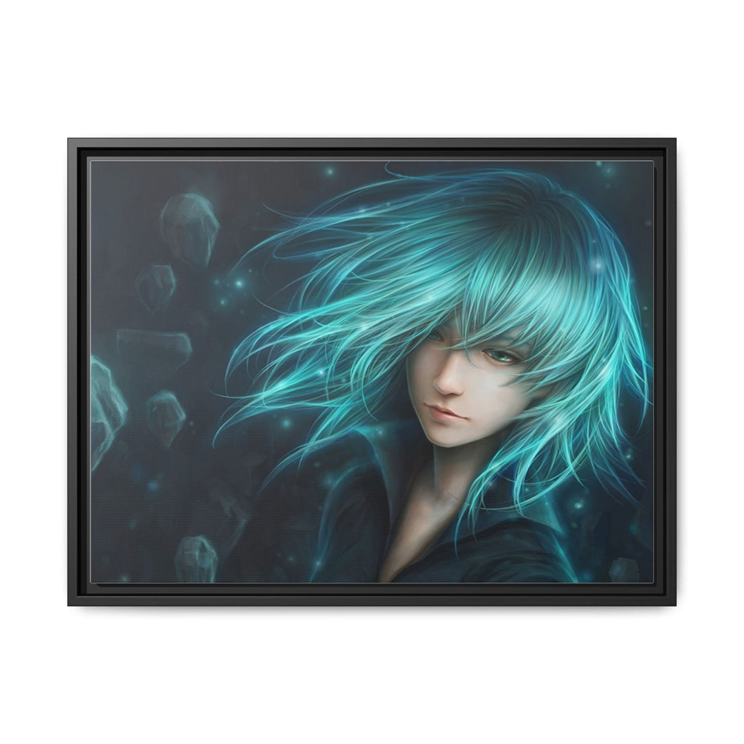 Anime One-Punch Man Canvas Framed Art Print