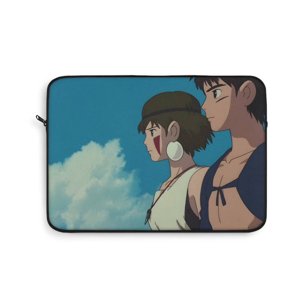 Ashitaka and San Laptop Sleeve
