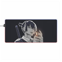 Load image into Gallery viewer, Anime Chainsaw Man RGB LED Mouse Pad (Desk Mat)
