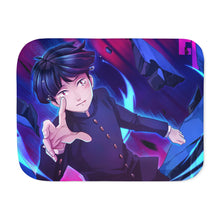 Load image into Gallery viewer, Mob Psycho 100 Shigeo Kageyama Sherpa Blanket
